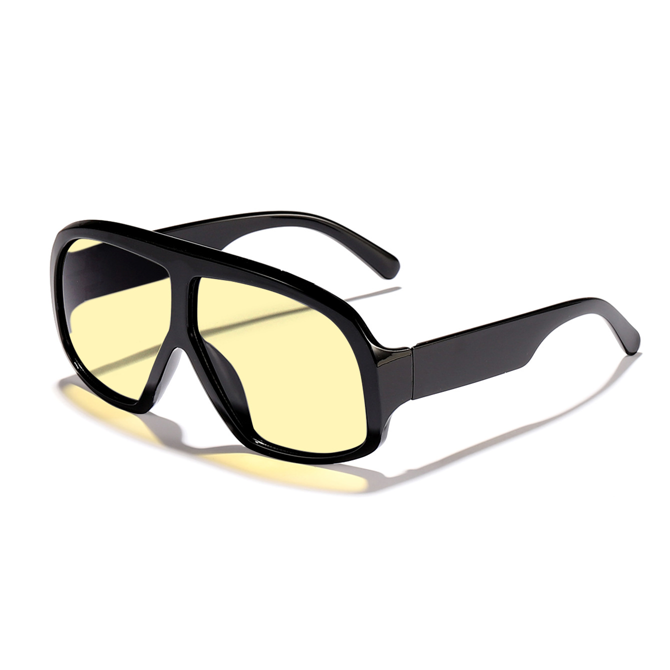 2025 nuevas gafas de sol de montura grande de moda transfronteriza, gafas de sapo de tendencia de todo fósforo europeas y americanas, gafas de sol retro para hombres y mujeres