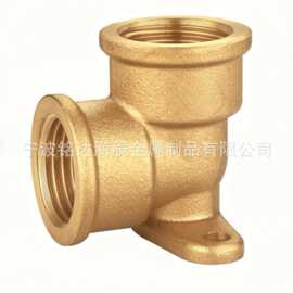 4分全铜接头内丝直接弯头活接6分转4分水管水暖配件elbow fitting