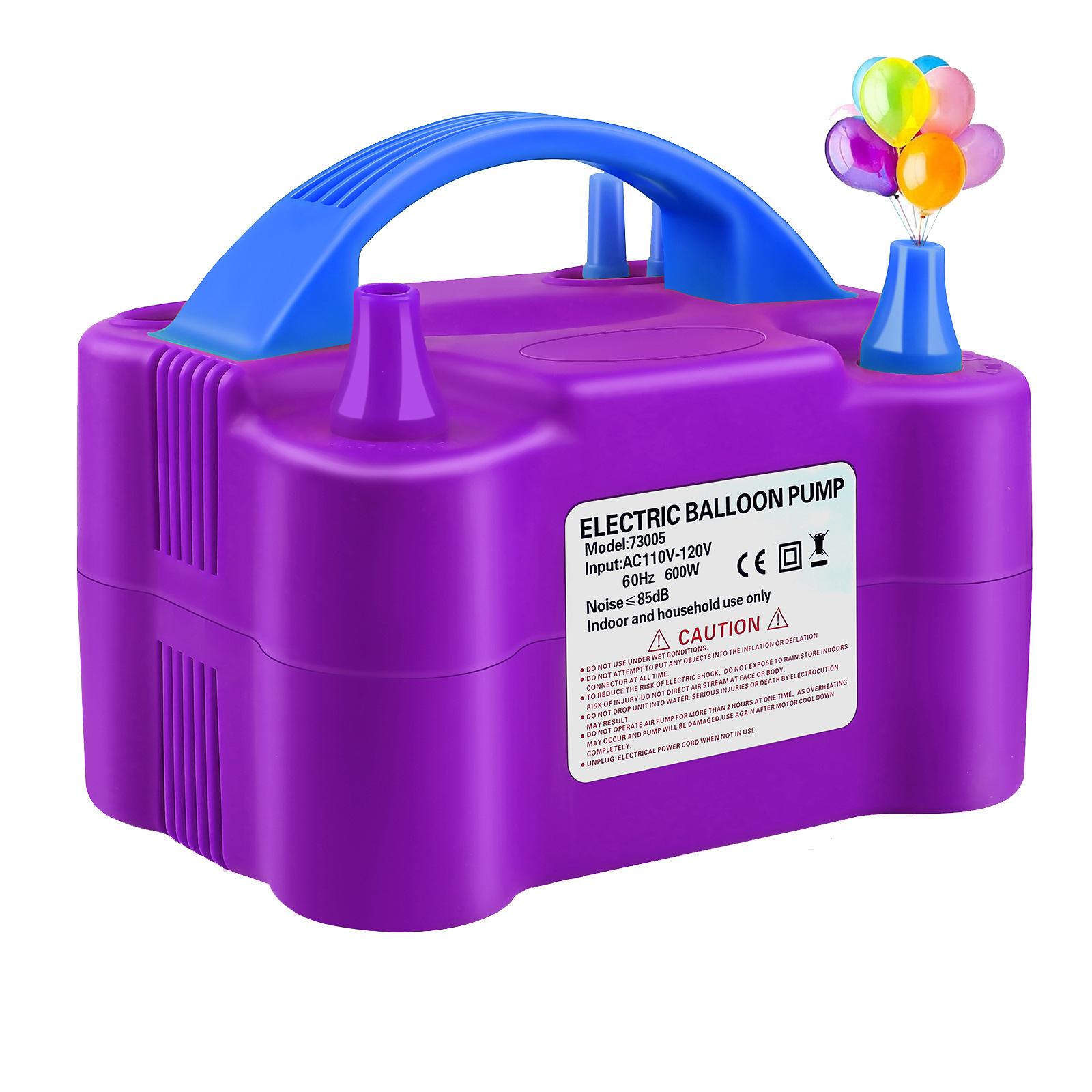 电动气球充气泵双孔气球机73005充气机打气筒打气球打气泵打气机
