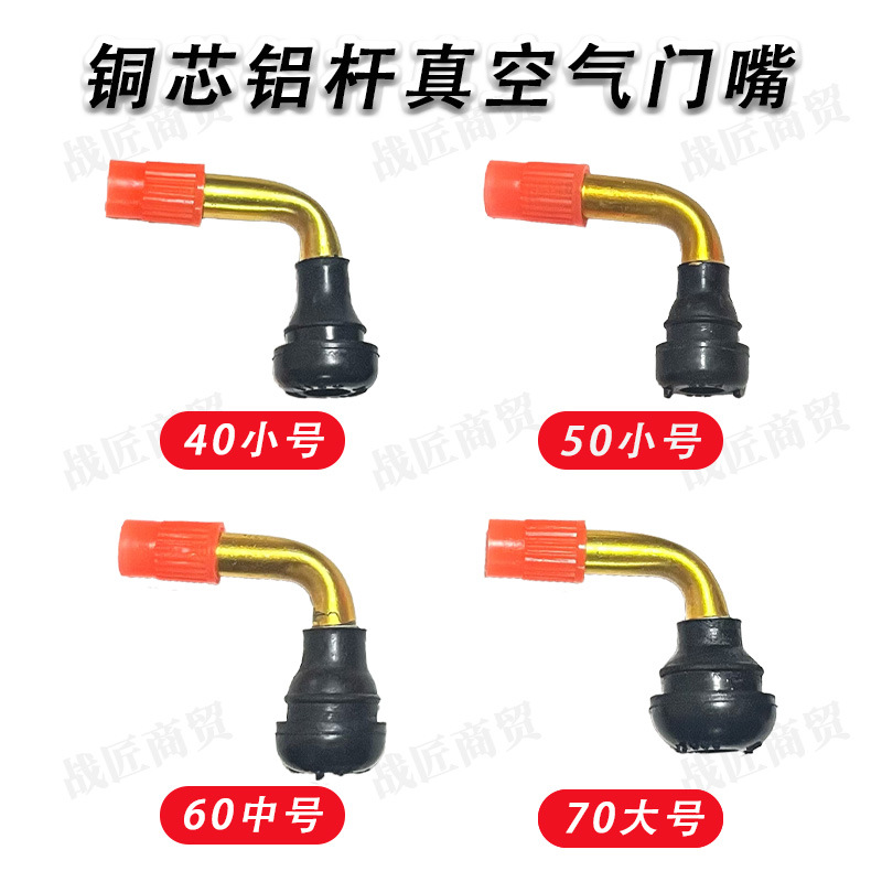Electric vehicle general national standard vacuum air nozzle elbow vacuum tire explosion-proof air nozzle accessories PVR 40-50-60-70