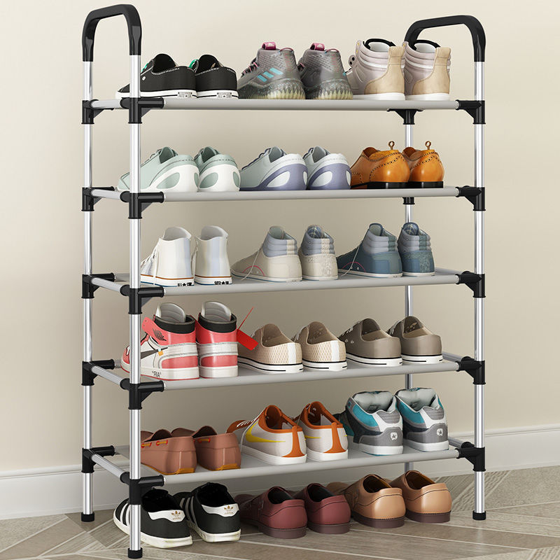 Estante de zapatos simple resistente al polvo de alquiler de estudiantes 12 porta de almacenamiento doméstico estante de puerta 33