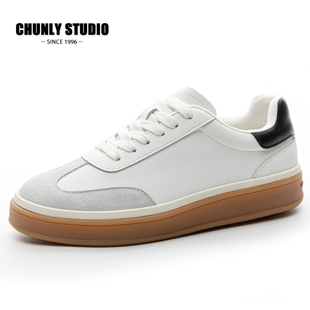 Pure Lvyan 2025 весна новая мода кожаная академия этического стиля обувь женская супер мягкая повседневная спортивная обувь на плоской подошве