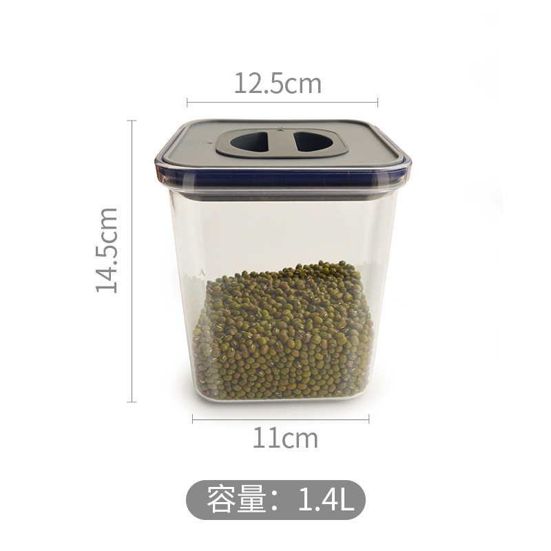 Neoflam五穀食品級キッチン貯蔵缶密封缶冷蔵庫収納プラスチック食品ボックス防湿缶|undefined