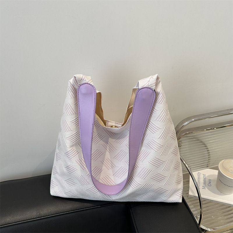 fashionable all-match fresh sweet bubble design women‘s bag large capacity commuter student shoulder bag underarm bag