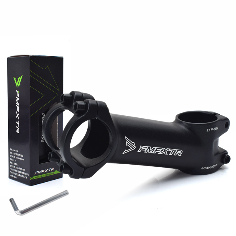 Bicicleta de pie hueco bicicleta de montaña ultraligera tubo de pie 31.8 más o menos 10 grados 17 grados grifo de bicicleta de aleación de aluminio