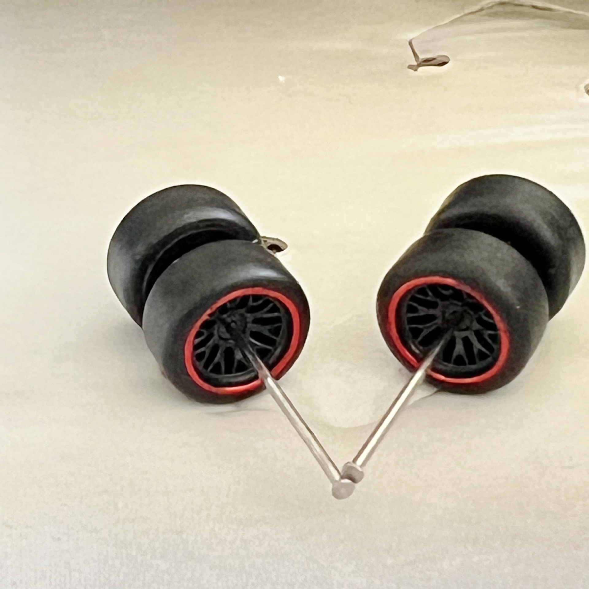 Hot Wheels Matchbox Domica 1/64 de nivel de entrada de aleación de coche modelo de modificación de la rueda de goma del neumático de goma cubo de la rueda