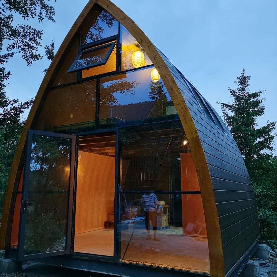 Chalet Homestay Honeycomb Scenic Area Tienda creativa Camping Hotel Mountain Mountain Camping Habitación móvil Wood Camp Resort