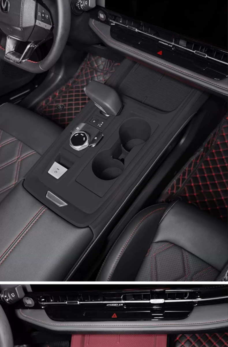 24-26 models of Changan CS55PLUS special car door lift silicone protective pads, interior four-door button protective stickers