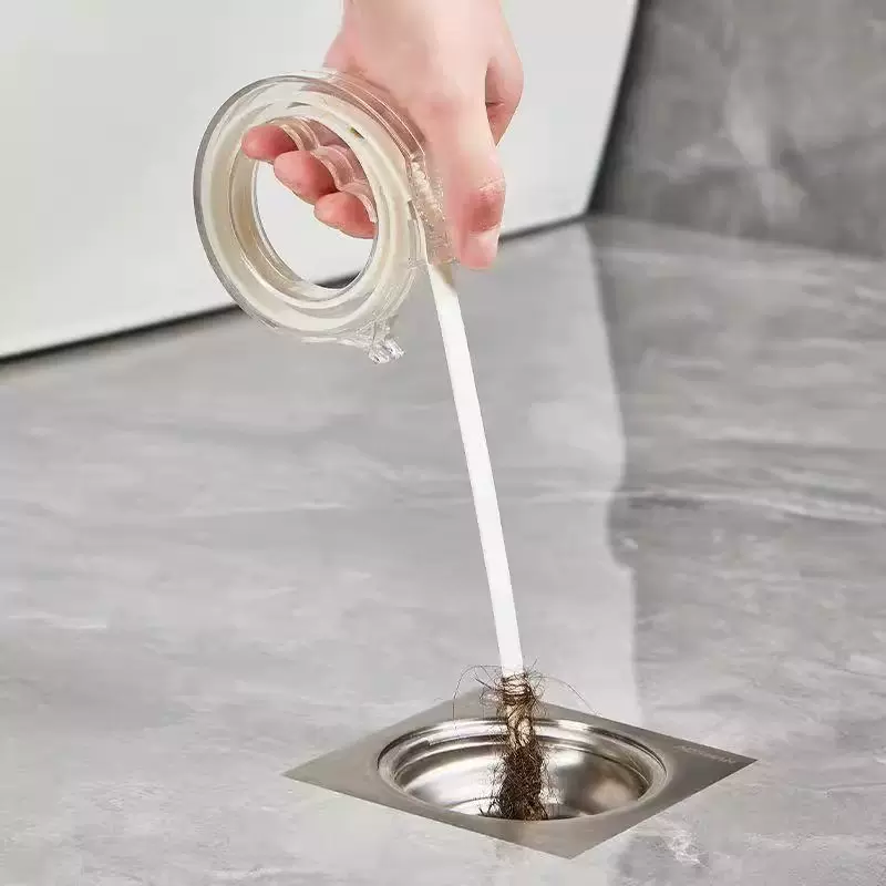 厨房可伸缩管道疏通勾管道厕所疏通器水槽防堵清洁钩下水道疏通器