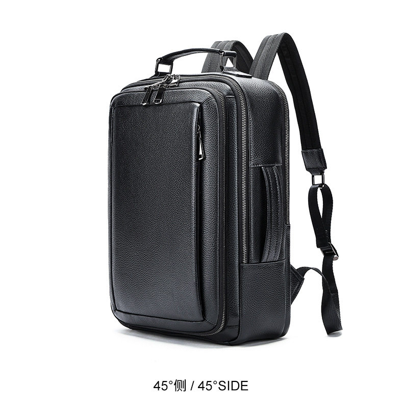 Ba lô nam da bò thật Marante 30×15×40 cm, túi đựng laptop 16 inch — Ba lô 332, Ba lô thường ngày 9008, 8486 Ba lô, Balo vân cá sấu 2283 chi tiết 32