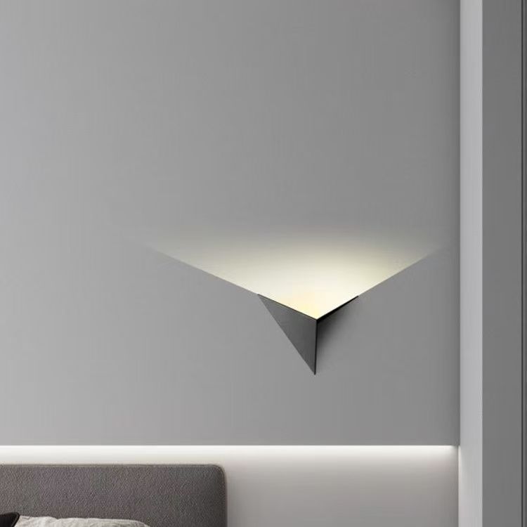 Lámpara de pared interior tricolor luminoso estilo nórdico simple dormitorio cabezal de cama corredor sala de estar fábrica general directo para el moderno