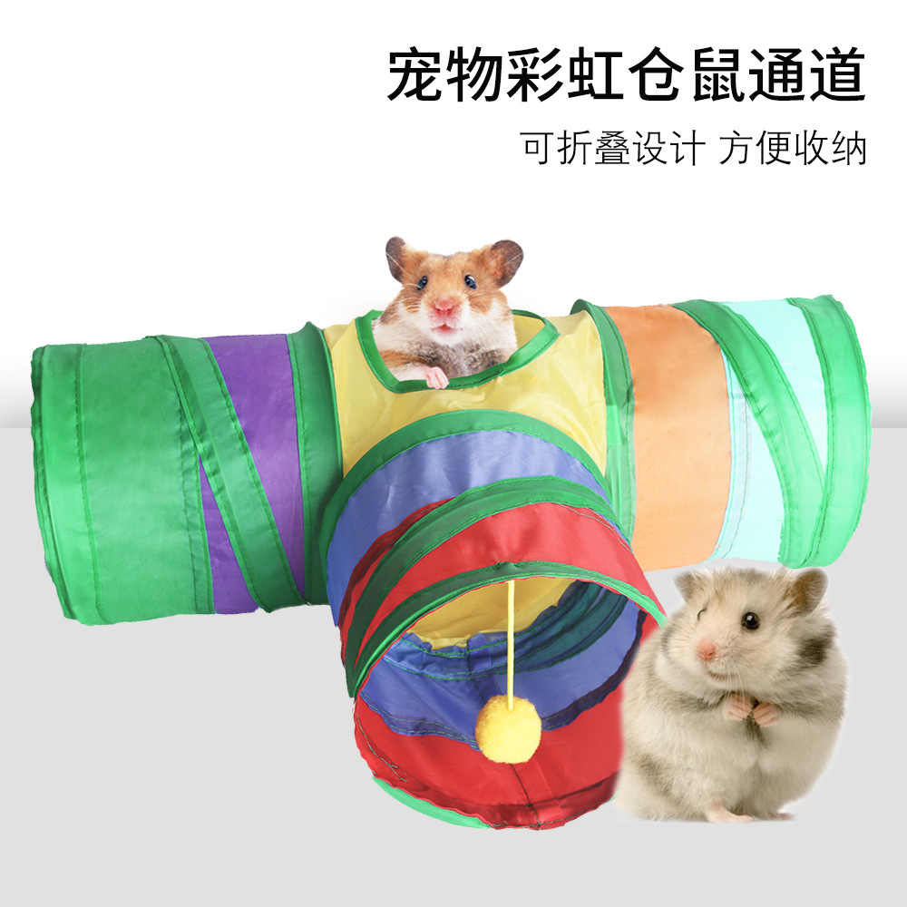 B34506 무지개 티