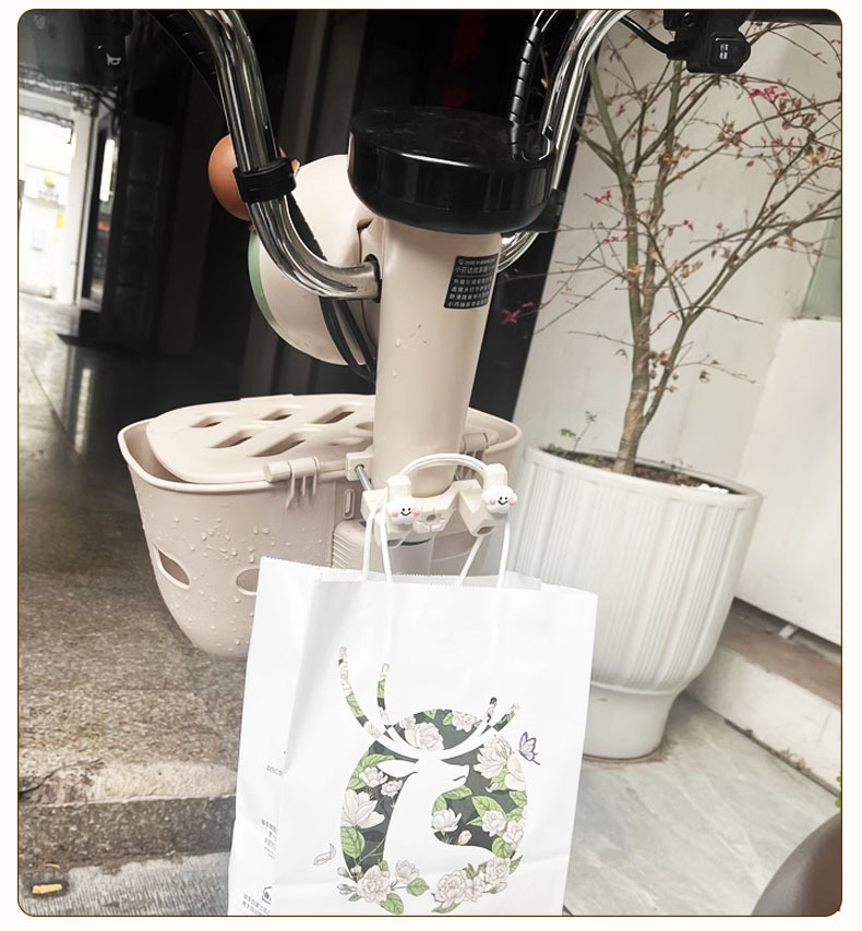 New Electric Vehicle Front Hook Suitable for Aima Taisheng Yuanverse Pro Electric Scooter, Strong Load-Bearing Hanging Hook