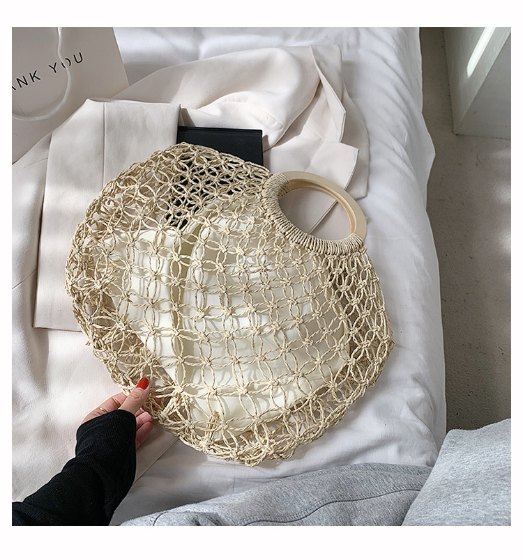 Fashion Hollow Straw Portable Bag Wholesale display picture 1