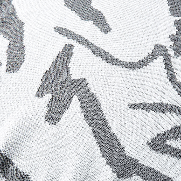 Vintage-Strickpullover für Damen und Herren, lockere Passform, langärmelig (Rundhalsausschnitt, antibakteriell, lässig & stilvoll, minimalistischer Kontrastbesatz)_voghion.com