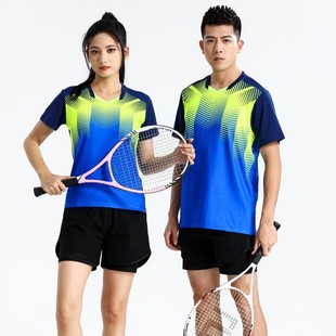 New Summer Factory Direct Store Best-Selling Table Tennis Badminton Tennis Sports Competition Uniforms for Adults and Men