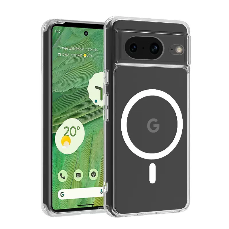 外贸适用谷歌9A磁吸透明二合一谷歌手机壳 PIXEL10pro防摔保护套