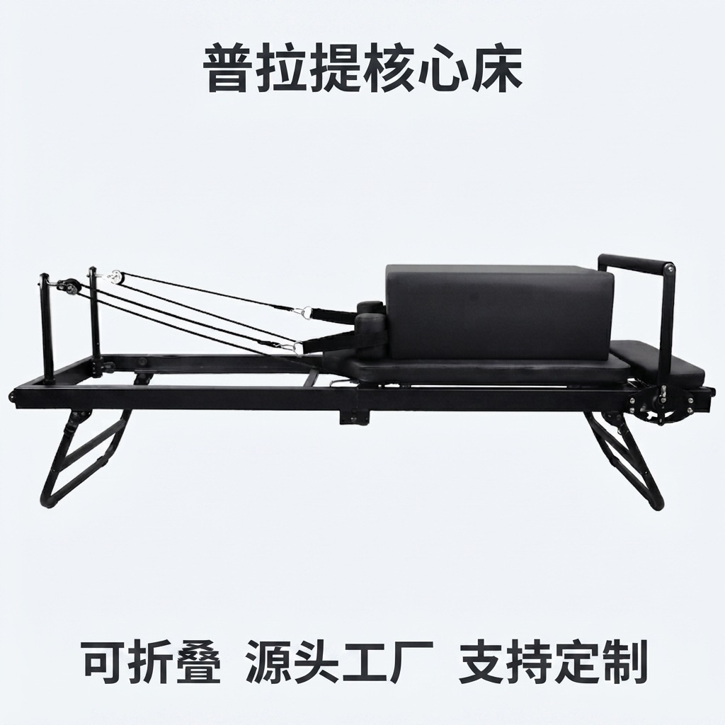 Pilates Core Bed from the Source Factory, Foldable Yoga Equipment, Fitness Equipment Wholesale and Customization with Square Box for Home Use