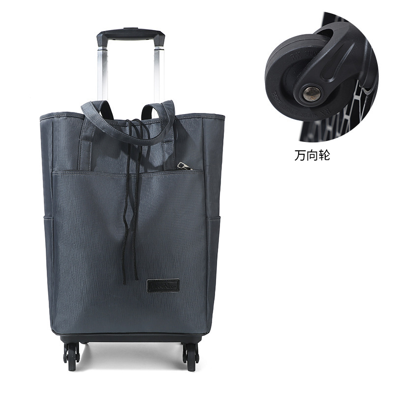 Silver-gray aluminum film single-wheel universal wheel