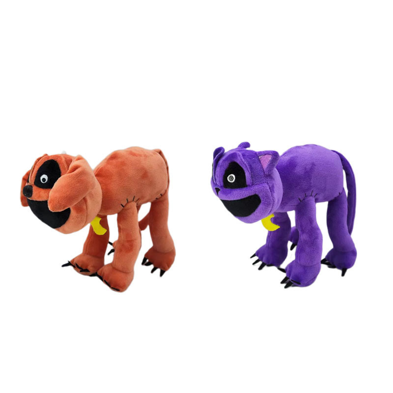 Cross-border New Product smiling critters Horror Purple Cat Monster smiling Animal Big Mouth Purple Cat Plush Toy Cross-border New Product smiling critters Horror Purple Cat Monster smiling Animal Big Mouth Purple Cat Plush Toy
