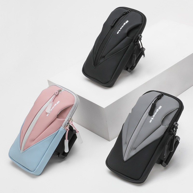 Arm bag unisex waterproof mobile phone bag storage bag sports breathable fitness arm strap running wrist bag wholesale