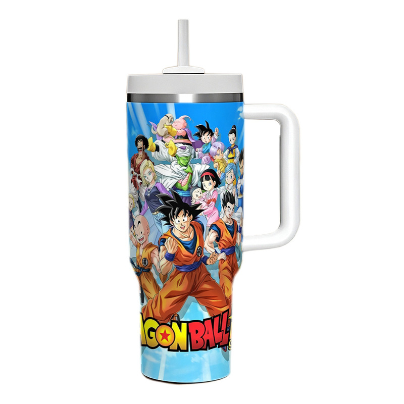 クロスボーダー Amazon 40oz ドラゴンボール ドラゴンパール カーカップ ステンレス製 アイスバーカップ タンブラー|undefined