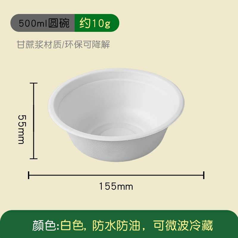 Bandejas de papel redondas, platos desechables, platos de pulpa degradables engrosados, platos de dibujo para niños, platos de pulpa de caña de azúcar, platos