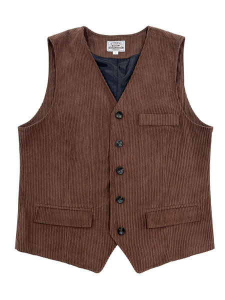 Corduroy vest