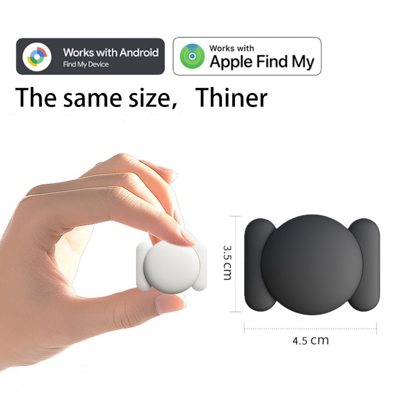 Étui de protection magnétique en silicone pour voiture ou véhicule électrique avec suivi Android, anti-perte et coque souple._voghion.com