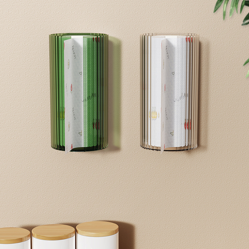 Light Luxury Kitchen Disposable Rack Toilet Waterproof Paper Box Bathroom Wall-mounted Toilet Paper Rack