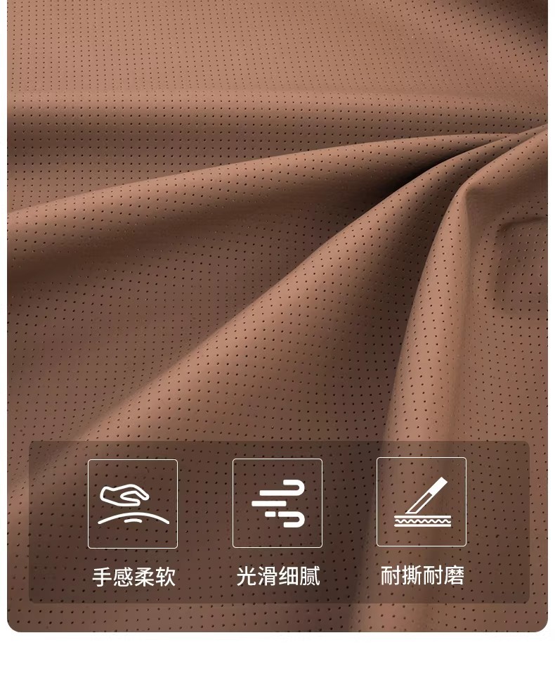Napa Leather Car Seat Cushion, In-Car Seat Cover, Breathable for All Seasons, Suitable for Mercedes-Benz, Bmw, Audi, Summer Seat Cushion Cover