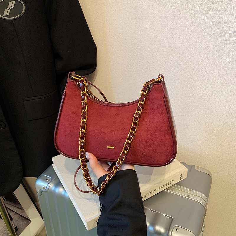 Fashionable and High-End 2025 New Style Chain Armpit Single Shoulder Crossbody Bag Versatile Small Bag Fashionable and High-End 2025 New Style Chain Armpit Single Shoulder Crossbody Bag Versatile Small Bag