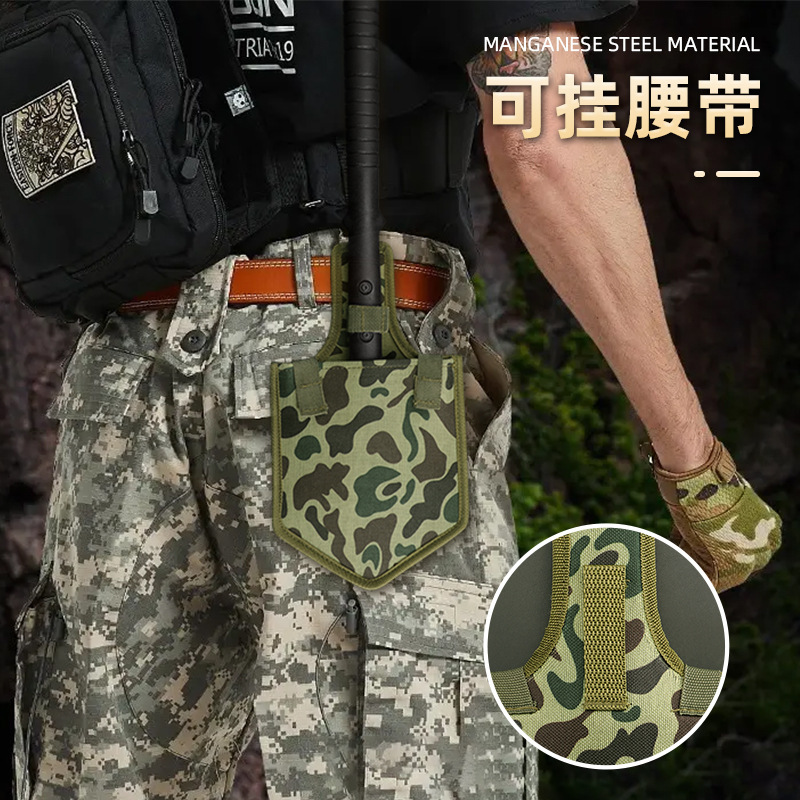 アウトドア用品アマゾン热い贩売工兵シャベル多机能兵工シャベル折り畳み工シャベルシャベルキャンプ道具|undefined