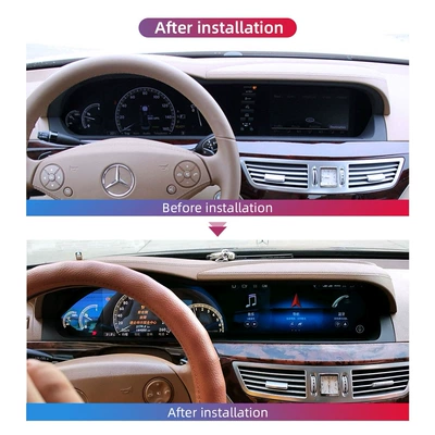 Car display W221 W222 06-09 10-15
