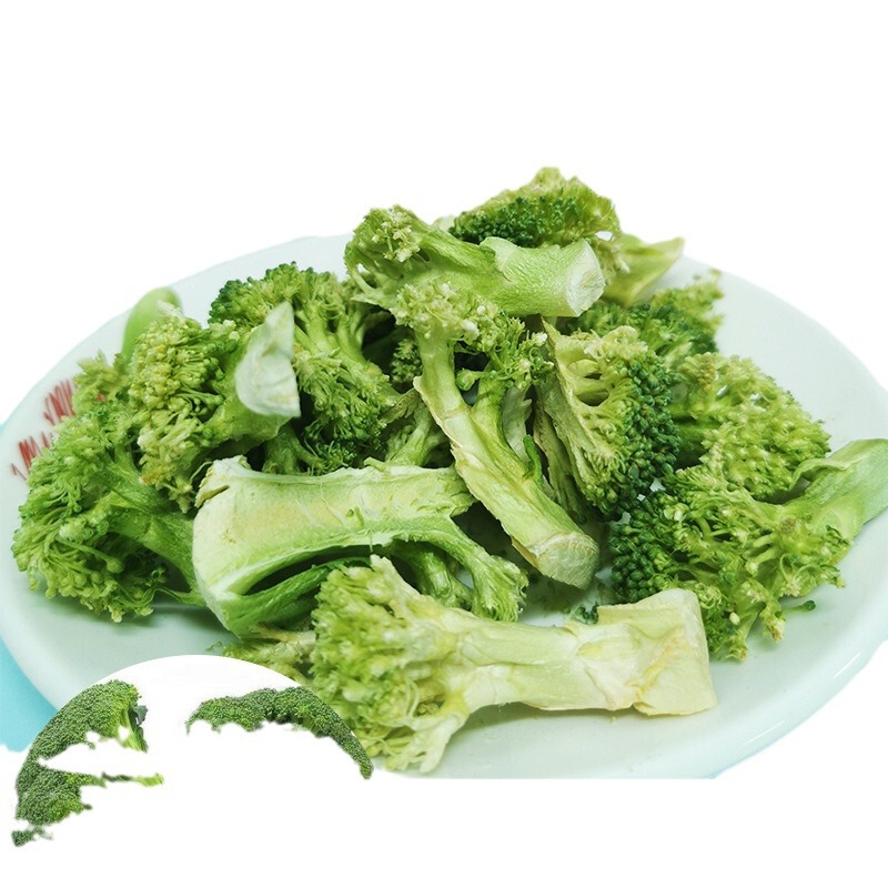 フリーズドライブロッコリー、フルーツ＆野菜チップス、フリーズドライ野菜、無塩、人気の健康おやつ、ノンフライ|undefined