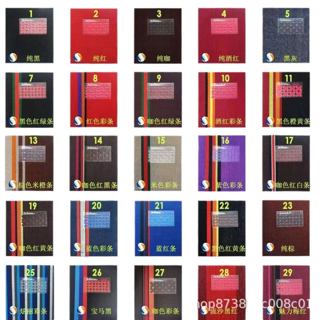 Transfronteriza de cuero bordado XPe esponja costura pie estera especial coche especial ecológico inodoro doble capa fácil de manejar