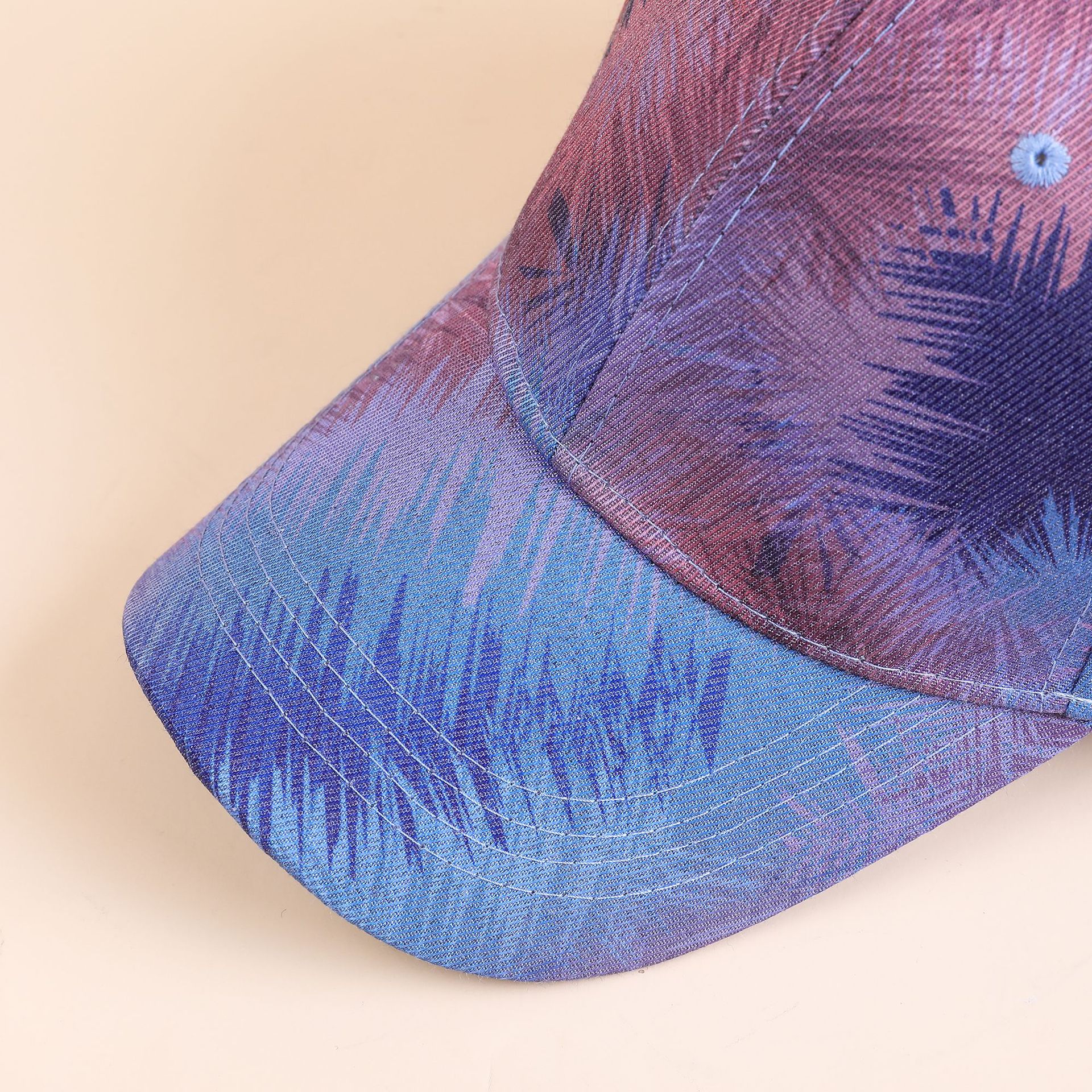 Nueva gorra de béisbol transpirable verano hombres y mujeres al aire libre a prueba de sol hip hop enarboló gorra pintada gorra de béisbol europea y americana
