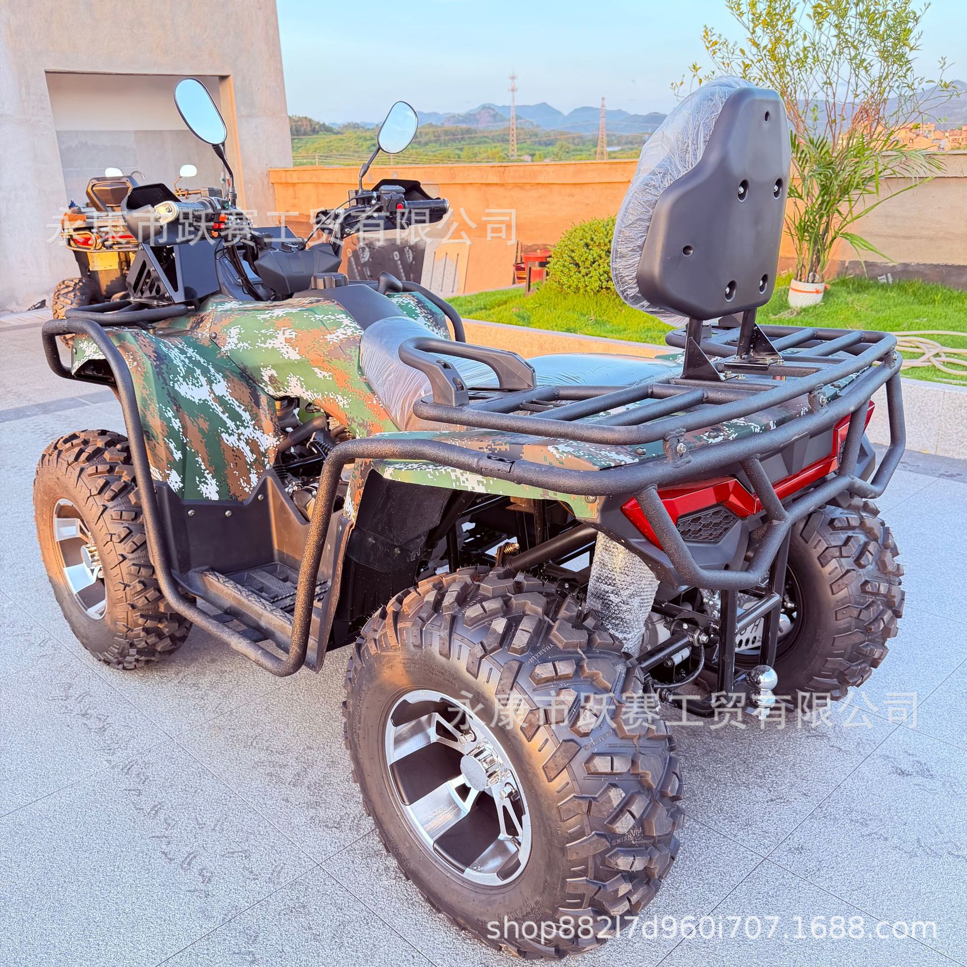 400CCATV4 × 2 / 4 × 4 sistema de inyección eléctrica CVT cambio automático conmutación electrónica ATV todoterreno