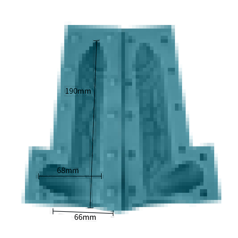 Amor divertido qu masculino Órgano femenino JJ segundo hijo fondant cake chocolate jabón para hornear molde de silicona
