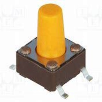 DTSM-65S-B-ROHS/DTSM-65S-V-B  DIP原装  6.0x6.0H9.5mm 320g橙