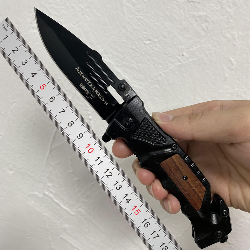 户外折叠刀高硬度锋利野营随身应急多功能家用水果刀厂家批发刀具