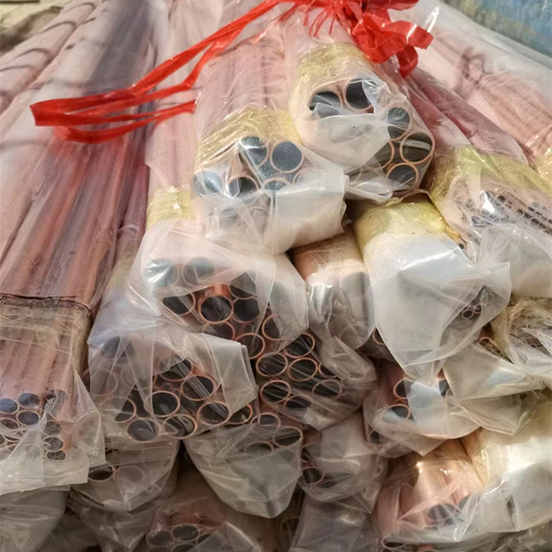 T3紫铜管 导电导热耐蚀和加工性能可以焊接和钎焊 可移动紫铜盘管