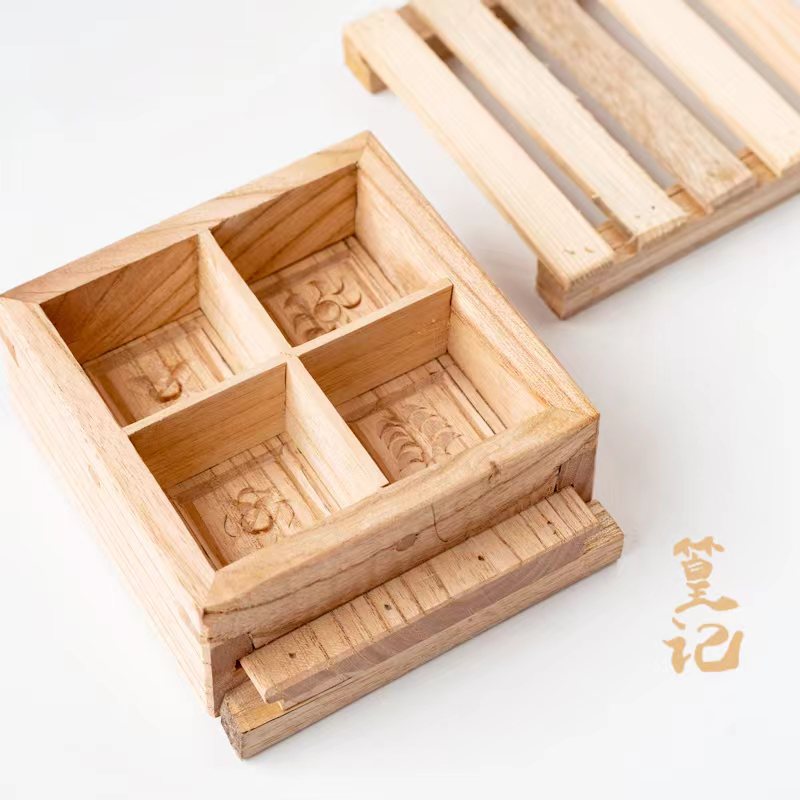家用糕模具方糕蒸糕糯米糕中式传统手工木模具