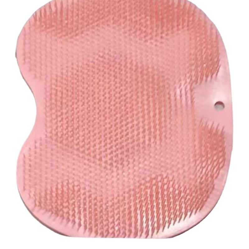 Baño de silicona perezoso frotar la almohadilla del pie frotar espalda masaje baño con ventosa frotar la espalda baño lavado de pies artefacto