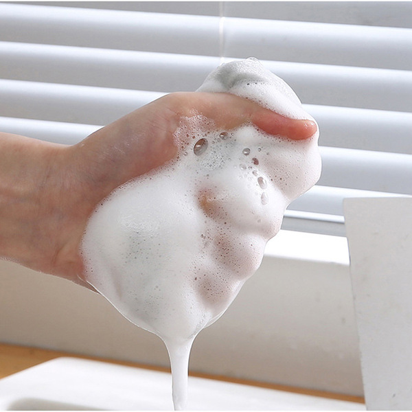 double-sided hygienic sponge bath sponge for home use