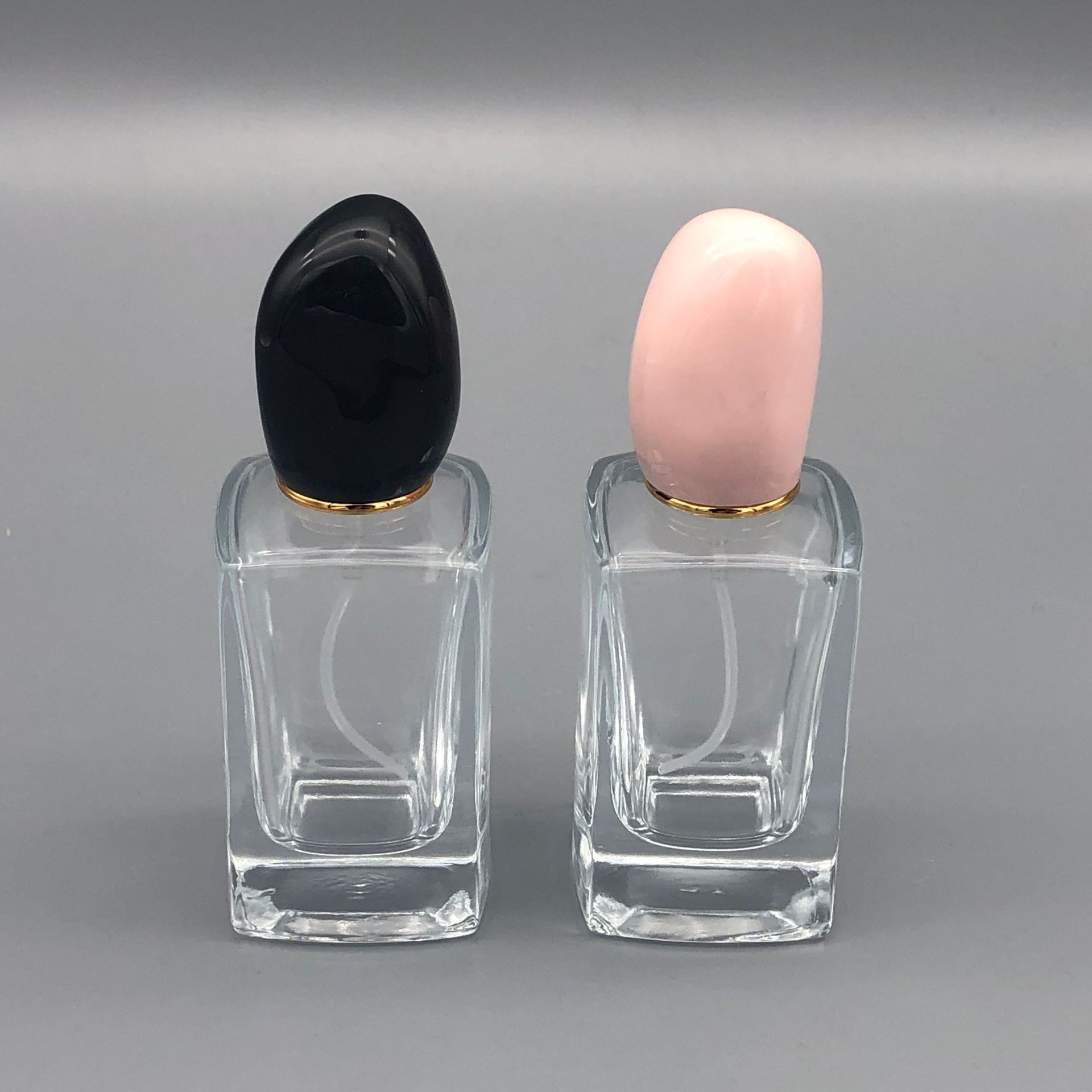 50ML高级香水瓶精致化妆品喷雾瓶便携式旅行香水分装瓶玻璃空瓶