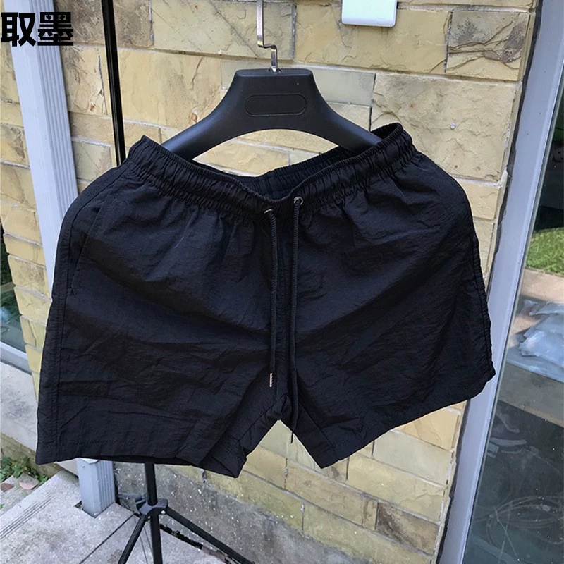 Quick dry trousers, black shorts
