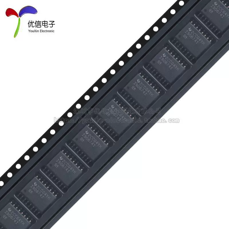 Original authentic ISO6741DWR SOIC-16 universal four-channel, 3/1 digital isolator