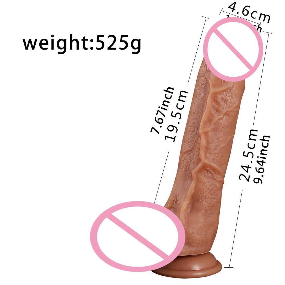 久夕 Двухслойный жидкок silicone большой фаллоim для взрослых игрушка для секса оптом