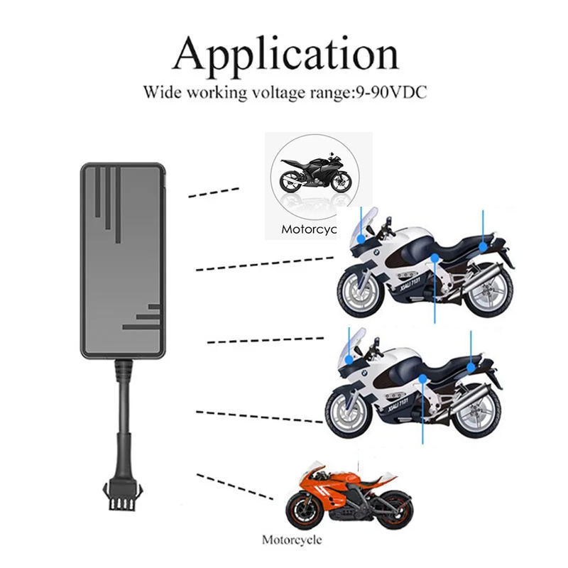 Cross-border Brazilian 4G car GPS tracker, motorcycle and electric vehicle anti-theft device, Beidou positioning tracker